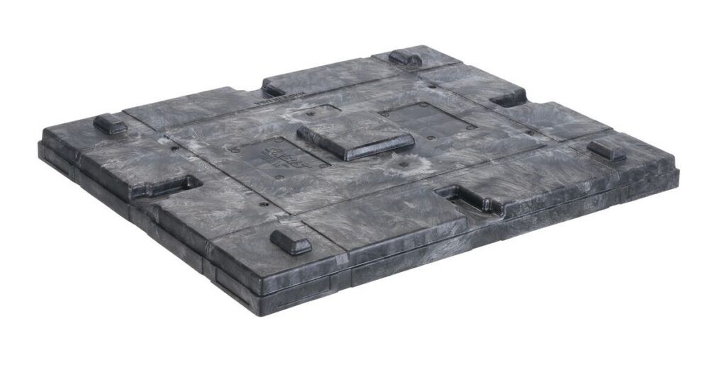 32 x 38 HD LP Plastic Stackable Pallet - ORBIS