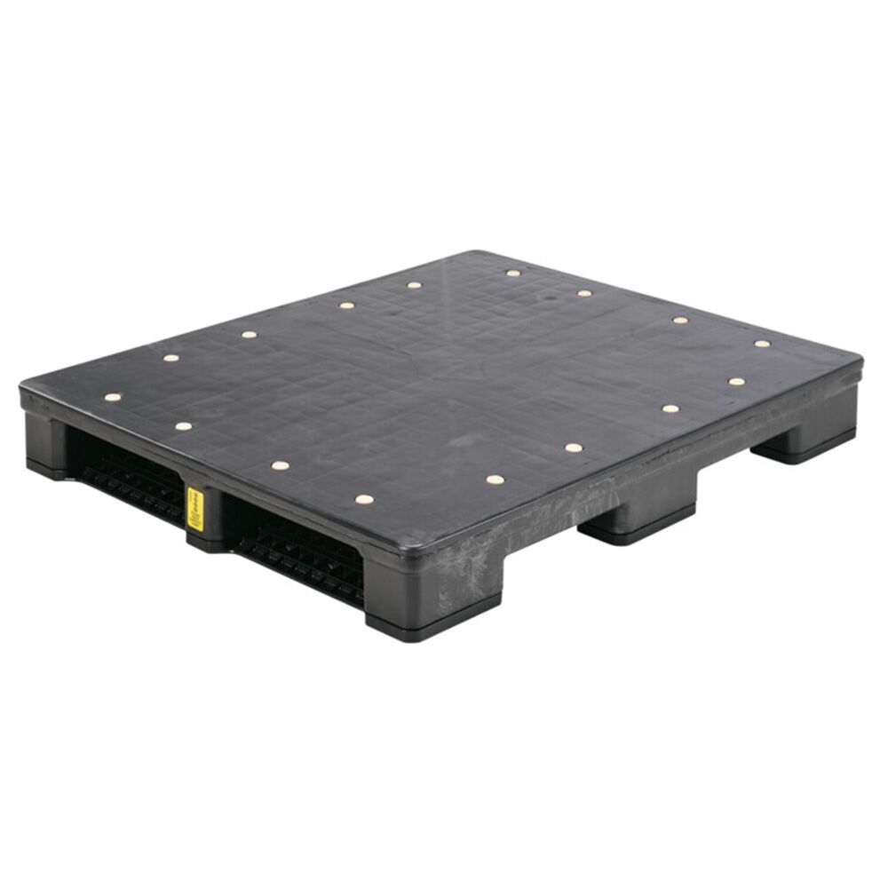 40 x 48 Stack'R MD Open Deck with Stringer Plastic Rackable Pallet