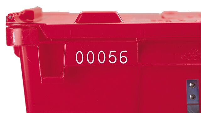 FP261 Plastic FliPak Stack-N-Nest Container - ORBIS