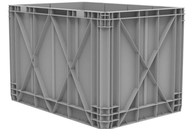The AutoStore Bin AS6545-425 is an automation ready bin with reinforced sides and an open top, ideal for AutoStore systems.